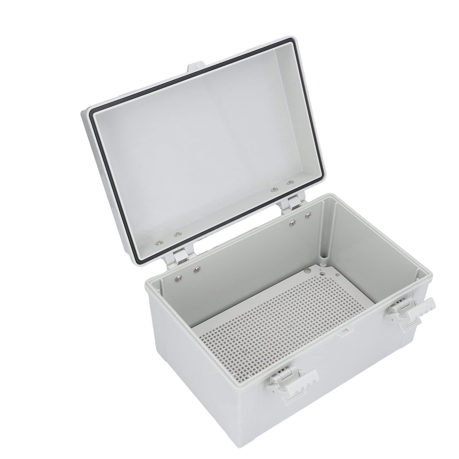 Eujgoov Scatola di Giunzione Impermeabile IP67, Custodia per Progetti Elettrici con Coperchio Incernierato, Scatole Terminali per Montaggio a Incasso, per Festival Fai da Te all'aperto, Utensili