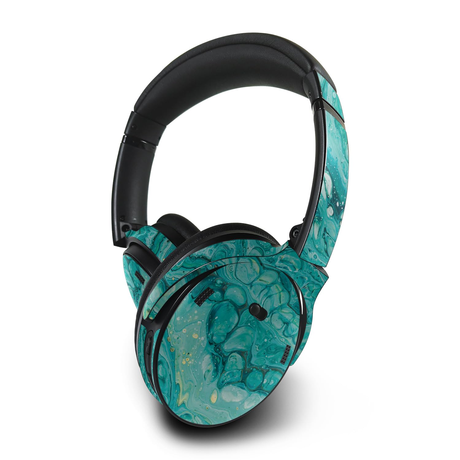 MightySkins Skin Compatible with Bose QuietComfort 45 Headphones - Sea Limestone | Protective, Durable, and Unique Vinyl Decal wrap Cover | Easy to Apply, Remove, and Change Styles | Made in The USA