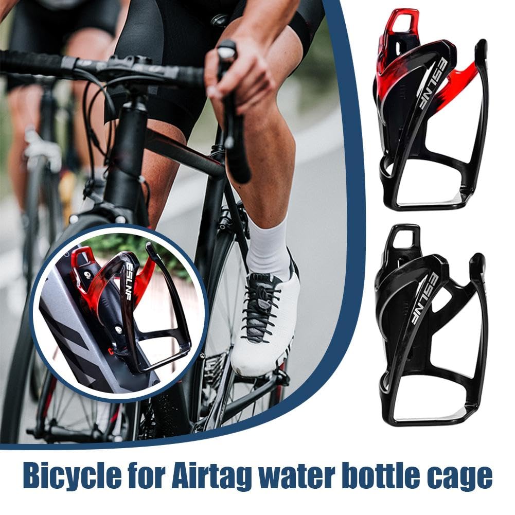 INF Porte-bouteille d'eau pour vélo Airtag - Noir