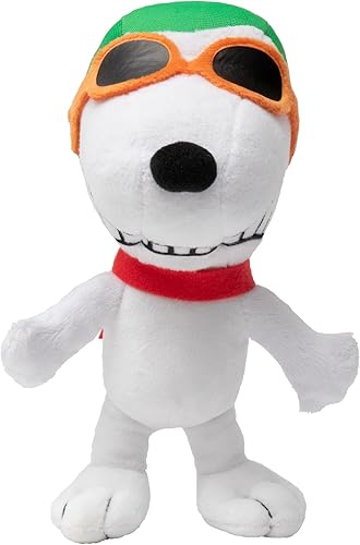 Miniatura 2 de JINX Snoopy de peluche coleccionable oficial de Peanuts, excelente juguete de peluche para niños pequeños y preescolar, Flying Ace