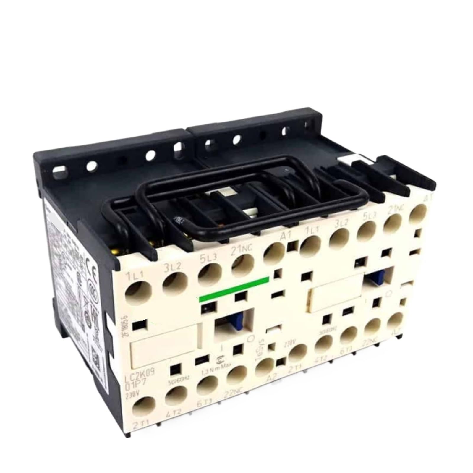 TPKMVGAP LC2K0901P7 reversing contactor - 3P - AC-3 = 440 V 9 A - 1 NC - 230 V AC coil