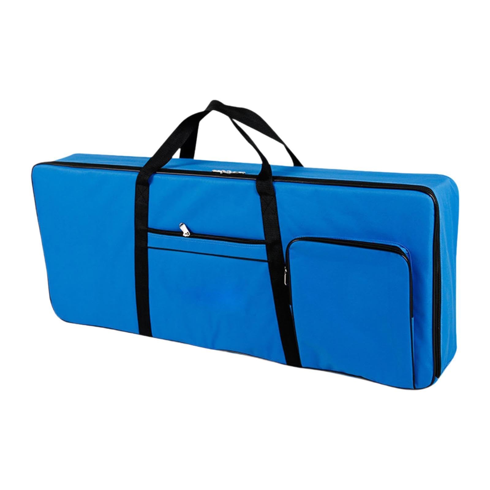 kowaku Custodia per tastiera a 61 tasti, custodia per tastiera per pianoforte elettrico, borsa universale per pianoforte, custodia per tastiera elettronica, Blu