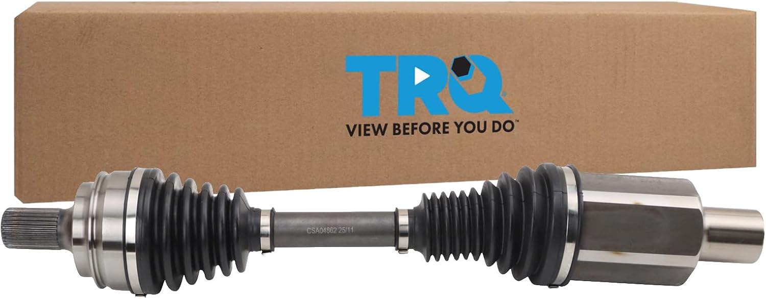 TRQ CV Axle Shaft Assembly Compatible with 2019-2020 Mercedes-Benz CLS450 2017-2019 E300 2020-2021 E350 2017-2018 E400 E450 2018-2021 E63 AMG S GLC63 AMG GLC63 AMG S