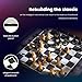 Chessnut Move – Robotic Chessboard with Plastic Pieces, Self-Moving Pieces Simultaneously, Full Piece Recognition, Built-in Chess Engine, Voice Control & Video Integration