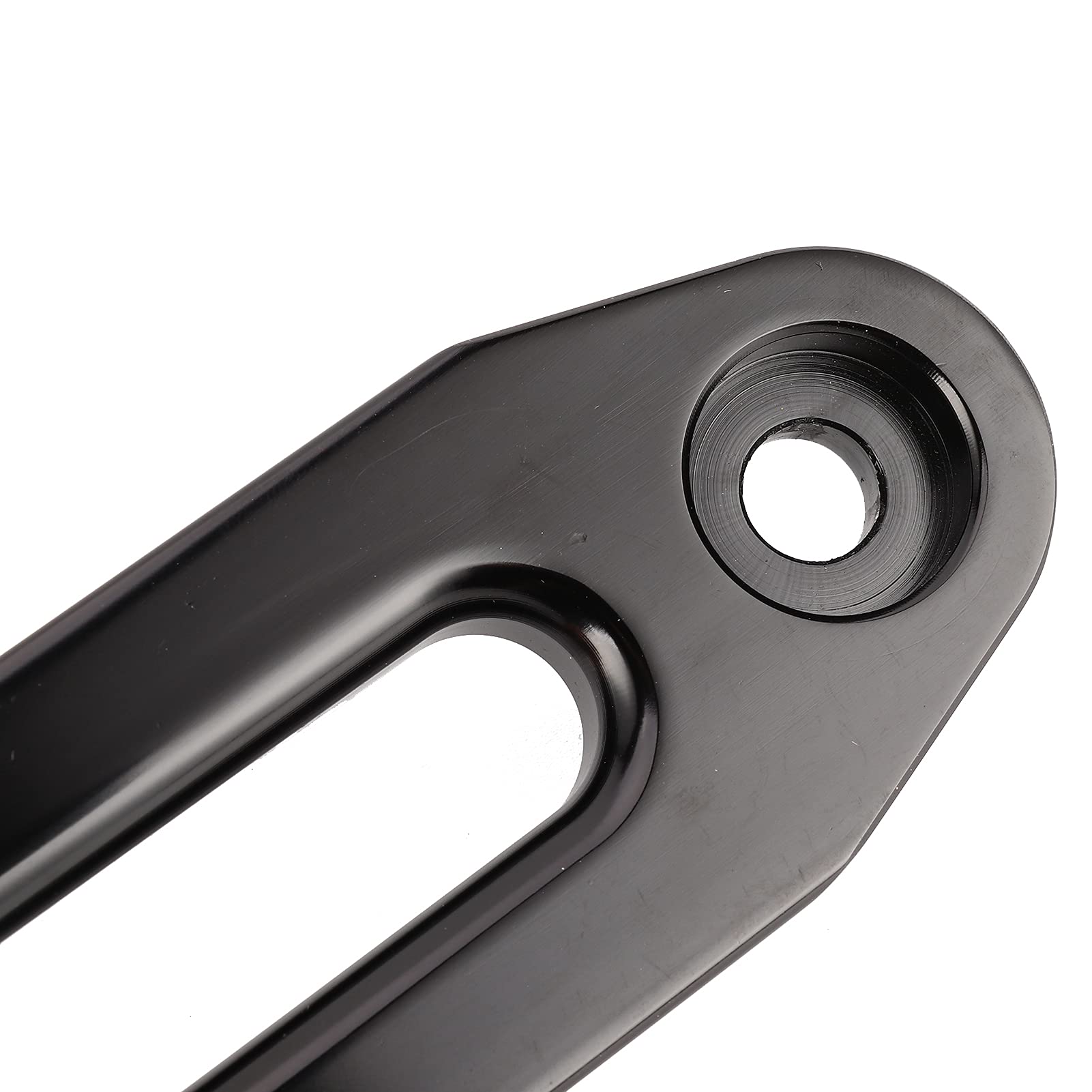 Aramox Cuerda de Cabrestante de Aluminio de 152 Mm / 6 Pulgadas Hawse Fairlead, Guía de Cuerda de Cabrestante para Vehículos Todoterreno Capacidad de Carga de 3500 a 5500 Libras