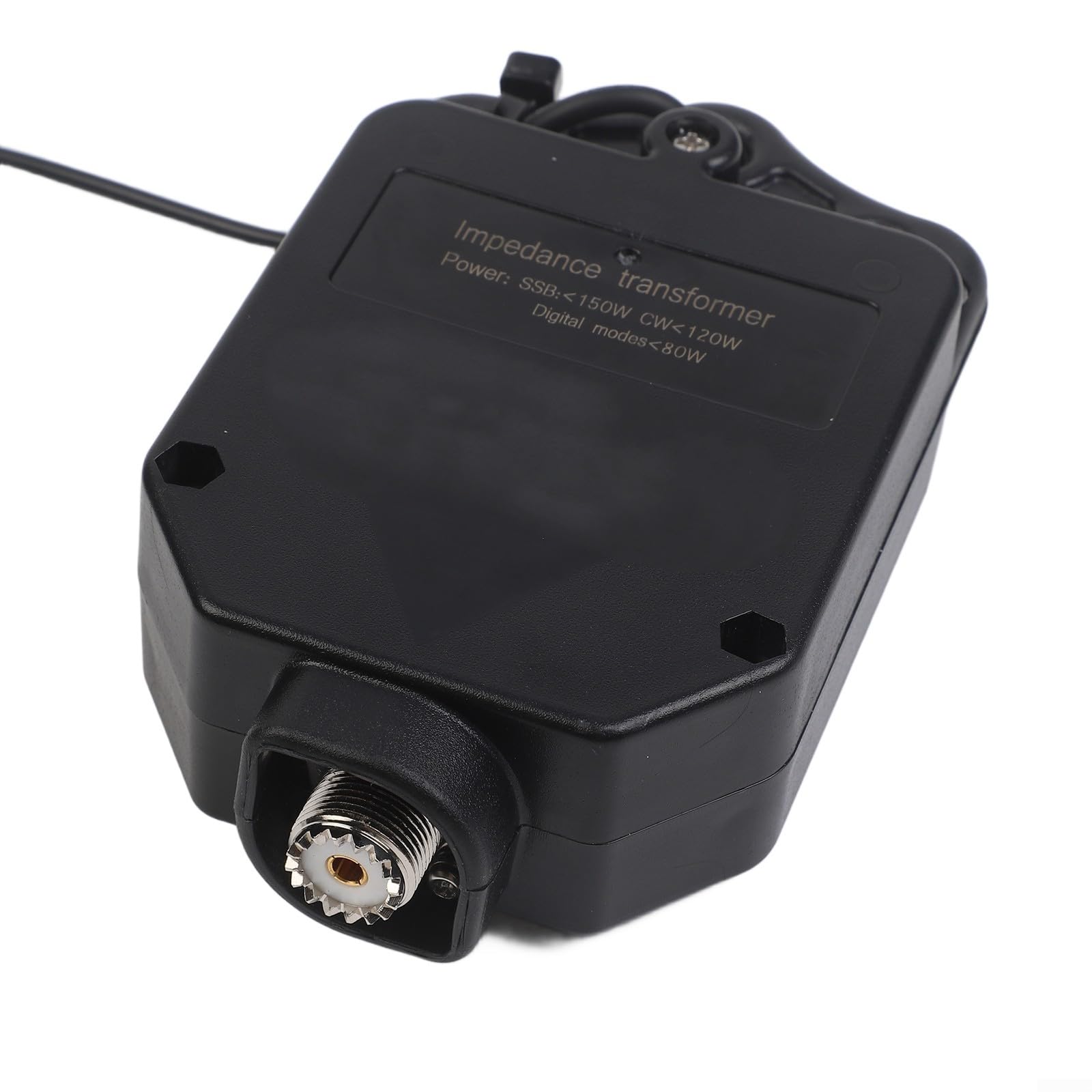 Kit d'antenne demi-onde alimentée par extrémité pour communication HF sur bandes de 10 m, 15 m, 20 m, 40 m avec balun intégré 1:64 et compatibilité avec les principales marques d'émetteur-récepteur