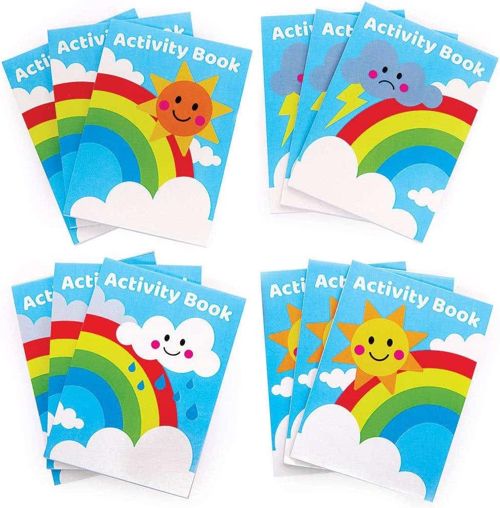 Rainbow Mini Activity Books