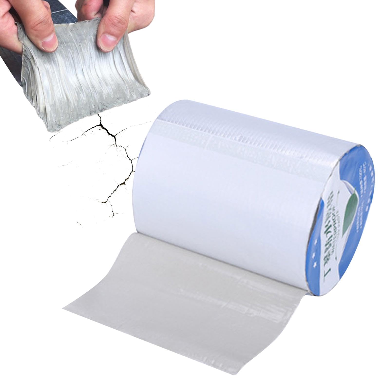 Butyl Seal Putty Tape - Waterproof Rubber Sealant for RV, Caravan, Boat, Truck | UV-Resistant White Sealant for Roof Repair, Window and Leak Protection
