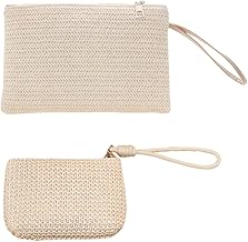 Women's Straw Tote Bag Woven Tote Bag for Travel Party Vacation