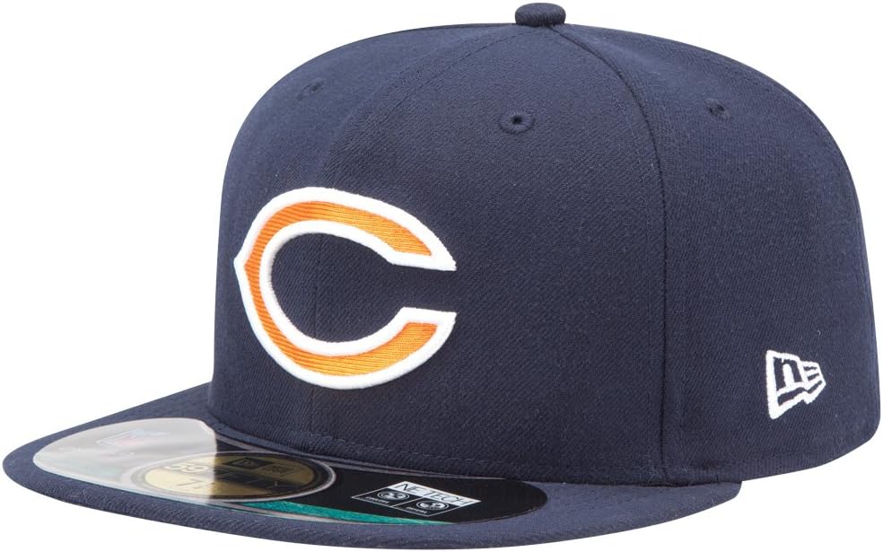 New Era Chicago Bears On Field 5950 Navy Game Cap Guatemala Ubuy