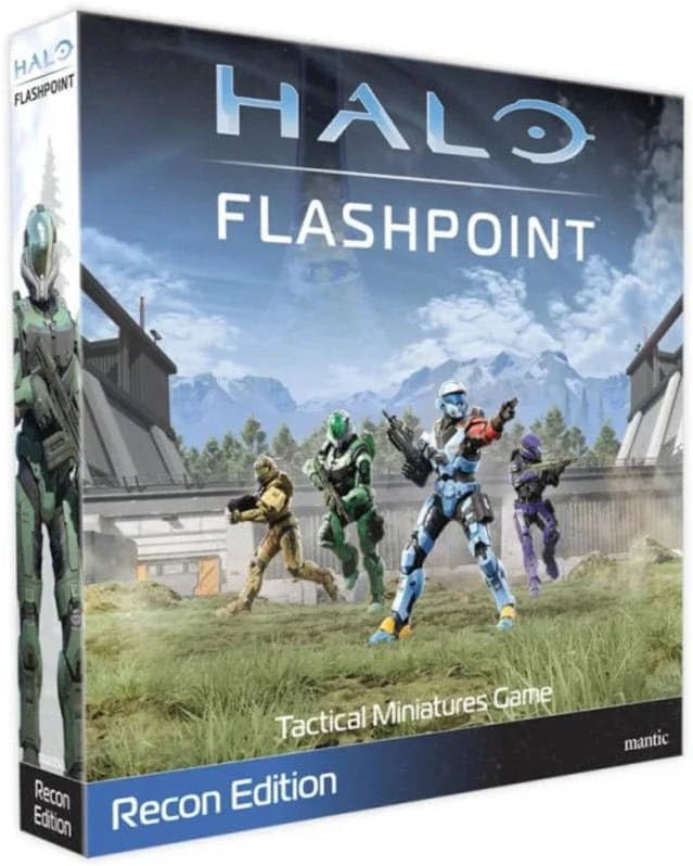 Matagot Halo Flashpoint Board Game for 2 to 4 Players from 10 Years Old French Version