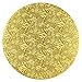 Cake Board Gold Round, 1/4