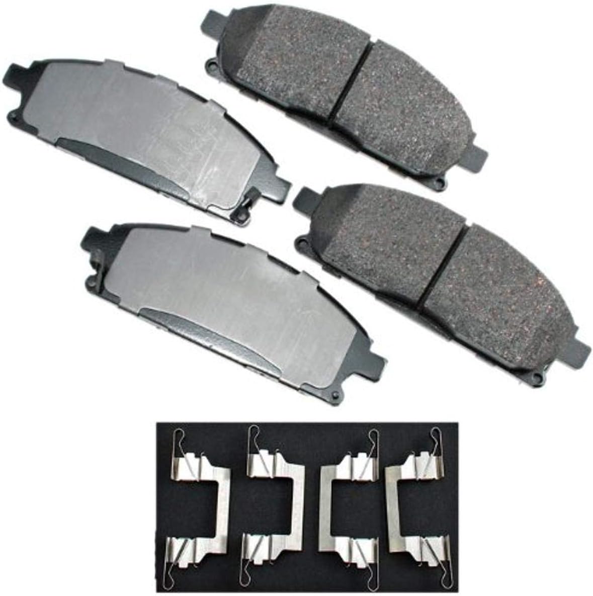 Akebono ACT1653 Ultra Premium Brake Pad Set, 1 Pack www.grimar.it