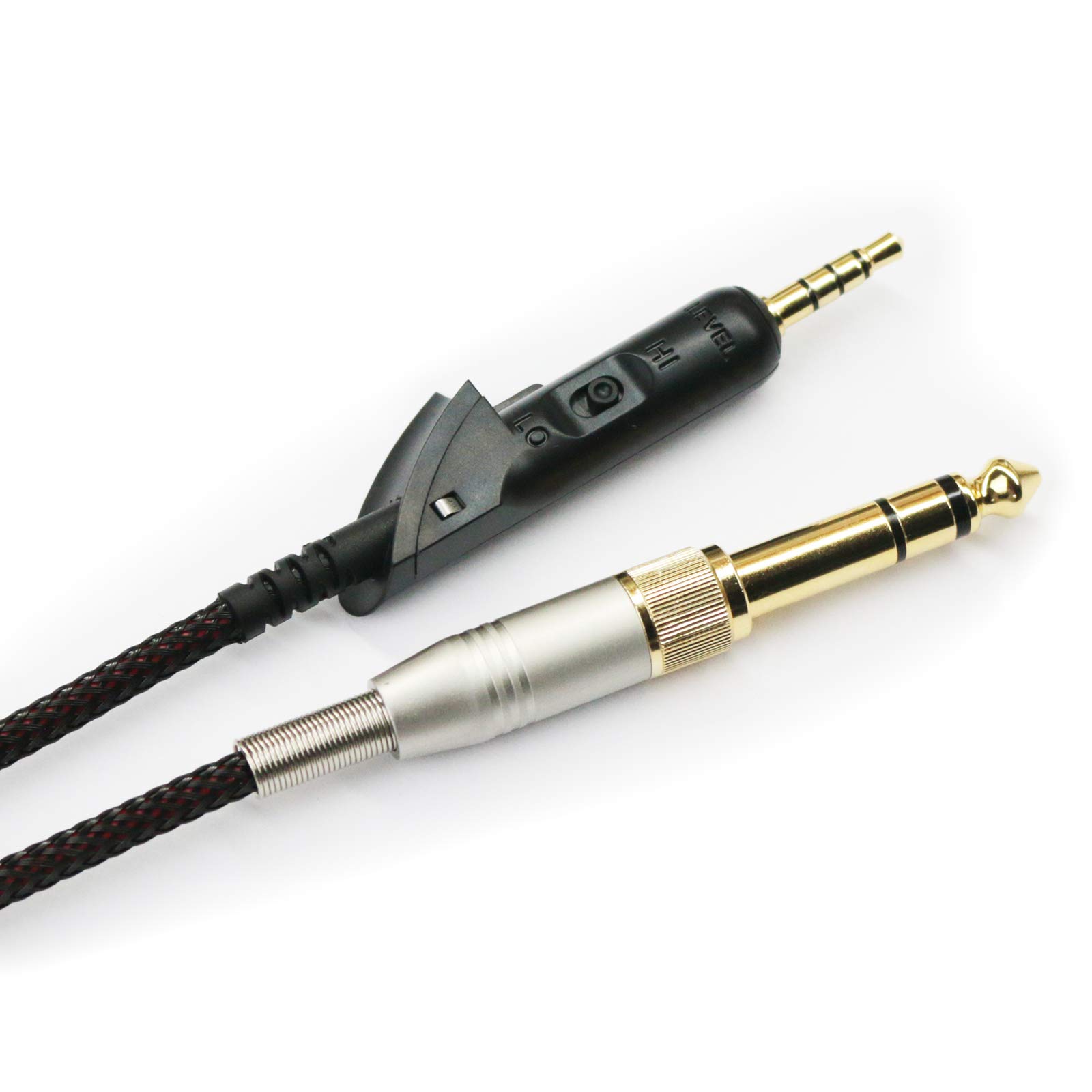 1,2 m/1,5 m/2 m/2,5 m/3 m NEW Replacement Audio Upgrade Cable for Bose-QuietComfort Bose QuietComfort 15 QC15 QC2 Auriculares