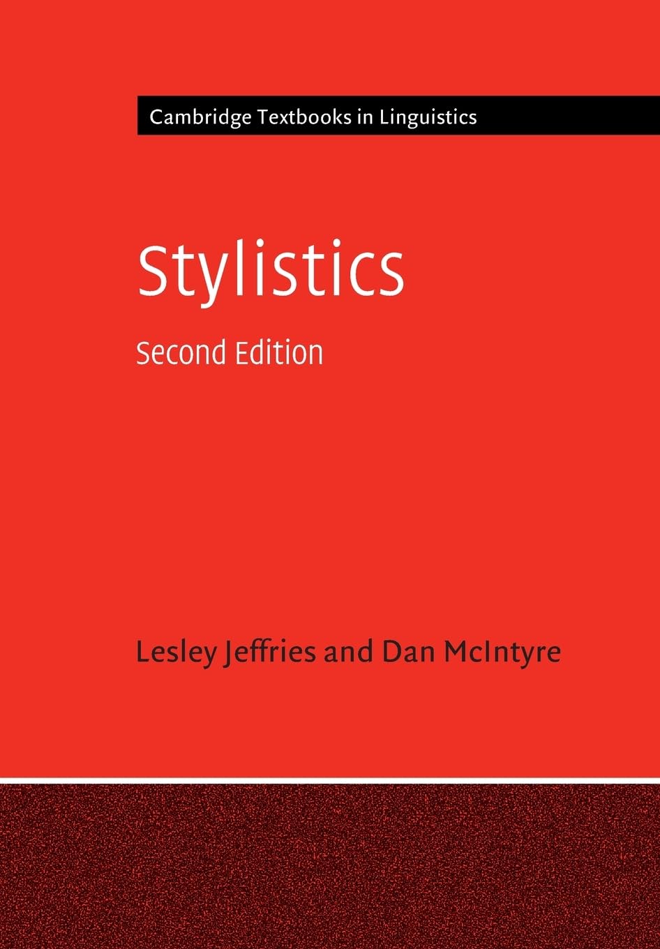Stylistics (Cambridge Textbooks in Linguistics)