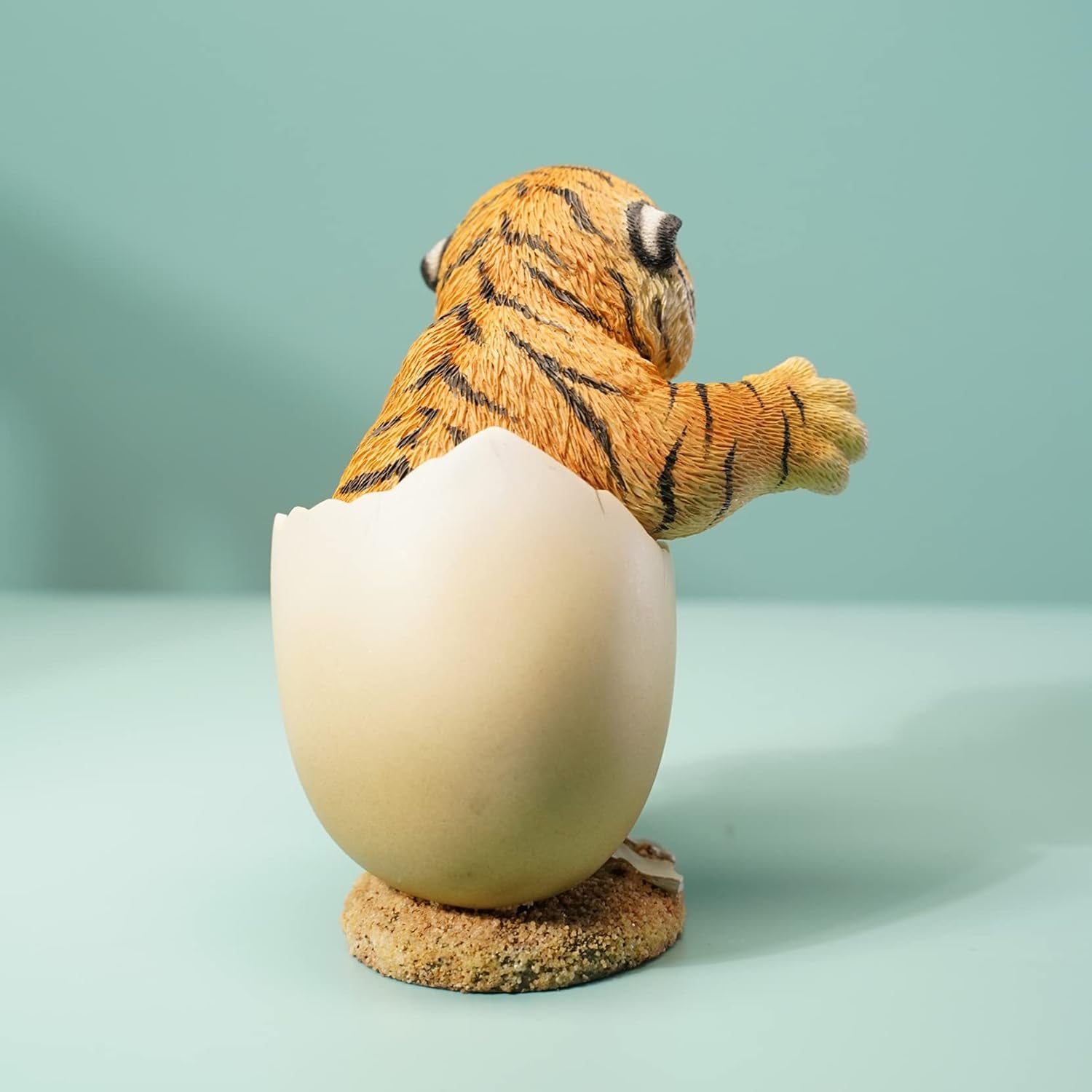 MMOS X JXK Cartoon Newborn Cute Tiger Cub with Intricate Details, Gift for Animal Lovers