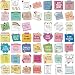 Self-Affirmation Motivational Sticker, 50Pcs Kids Students Adults Encouraging Inspirational Quote Decals for Water Bottle, Positive Self-Motivate Laptop Journal Cup Stickers