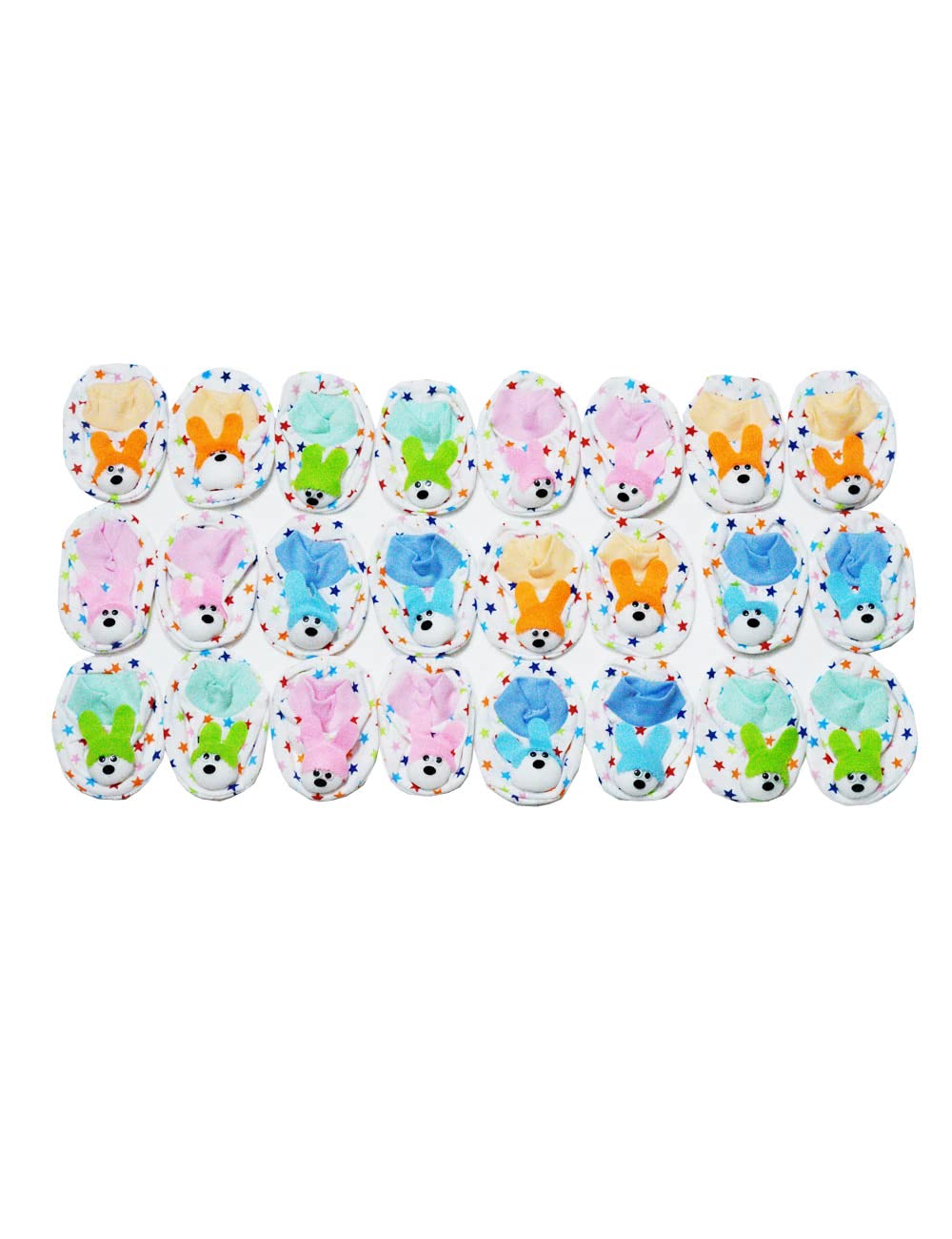 Viewz Super Soft Mittens Socks Booties for Babies and newbornss 2 Pairs