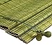 Produktbild Roll-Up Roman Shades 1m / 1.2m /1.3m Breite, Bambus Voll Shading Raffrollos mit Befestigung für Küche/Terrasse/Balkon/Teestube/Schlafzimmer (Size : W 1.1x h 1.8m)