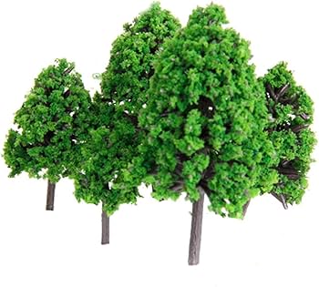 (未使用･未開封品)　70個入りセット モデルツリー 樹木 木 鉢植え用 鉄道模型 風景 モデル トレス 情景コレクション ジオラマ 建築模型 電車模型 3-9cm wyeba8q Amazon | 70本入り ジオラマ 木 モデルツリー 樹木 模型 鉄道