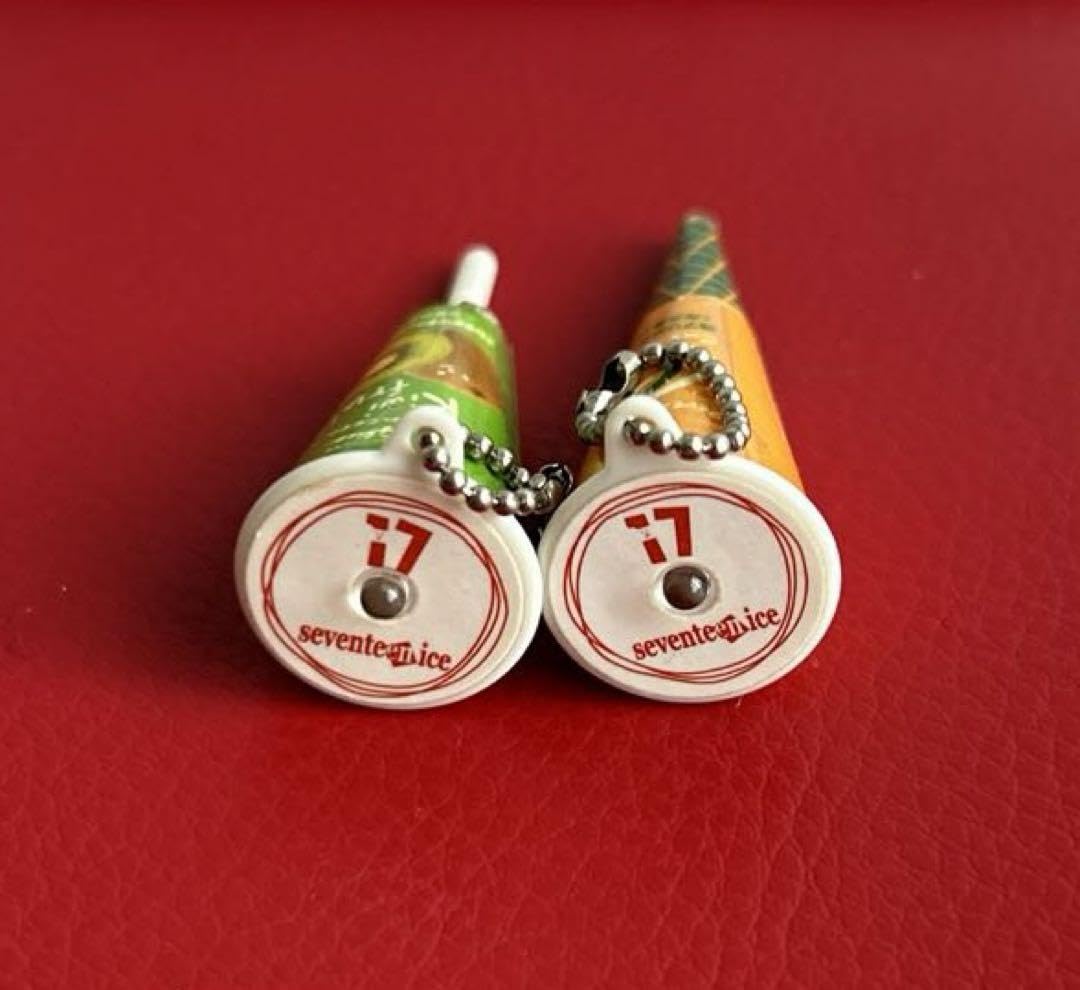 Amazon.co.jp: セブンティーンアイス キーホルダー 2個セット ガチャ