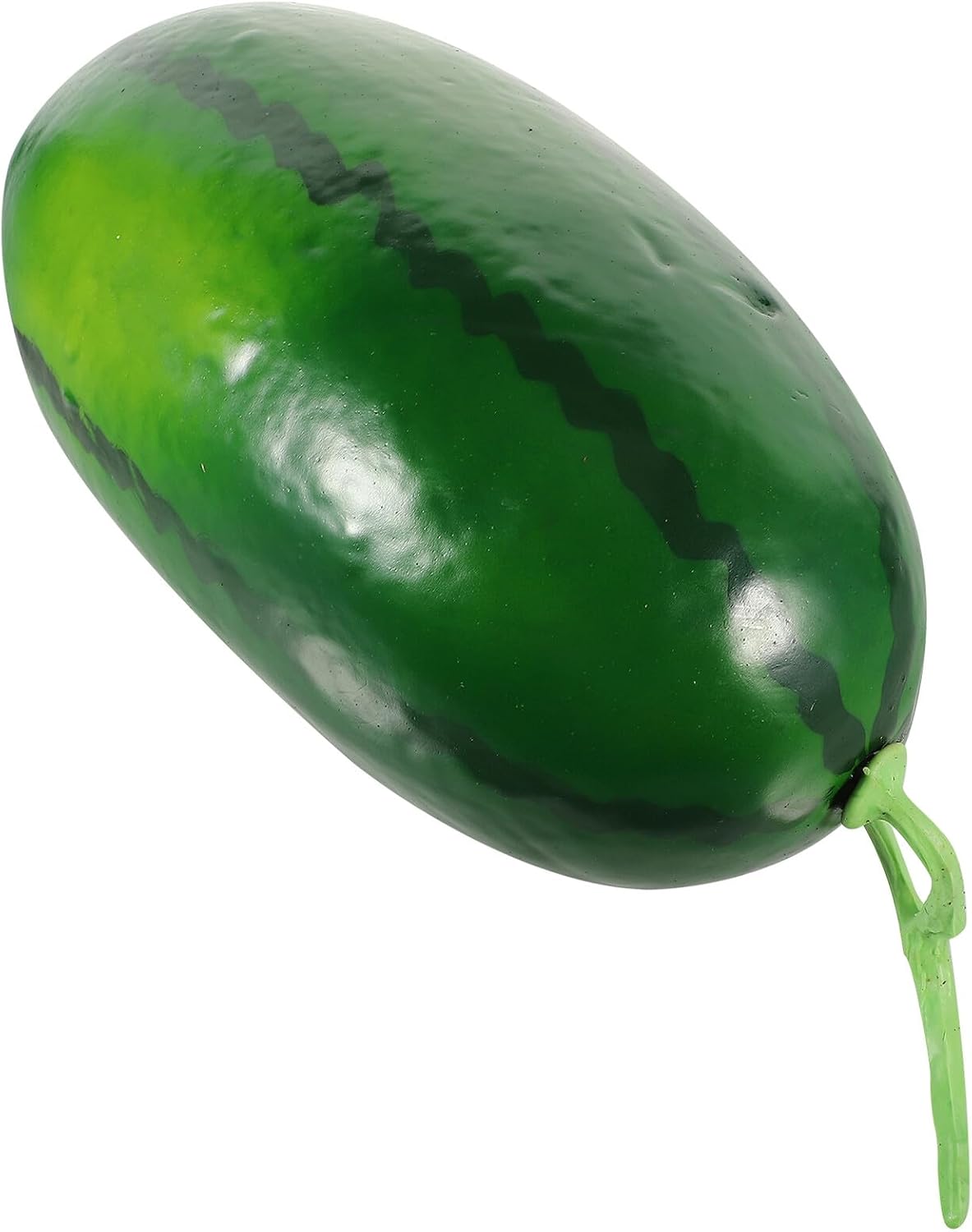 GLEAVI Lifelike Artificial Watermelon Model Fruit Decor Photo Prop for Seasonal Home Party Simulation Watermelon Decoration