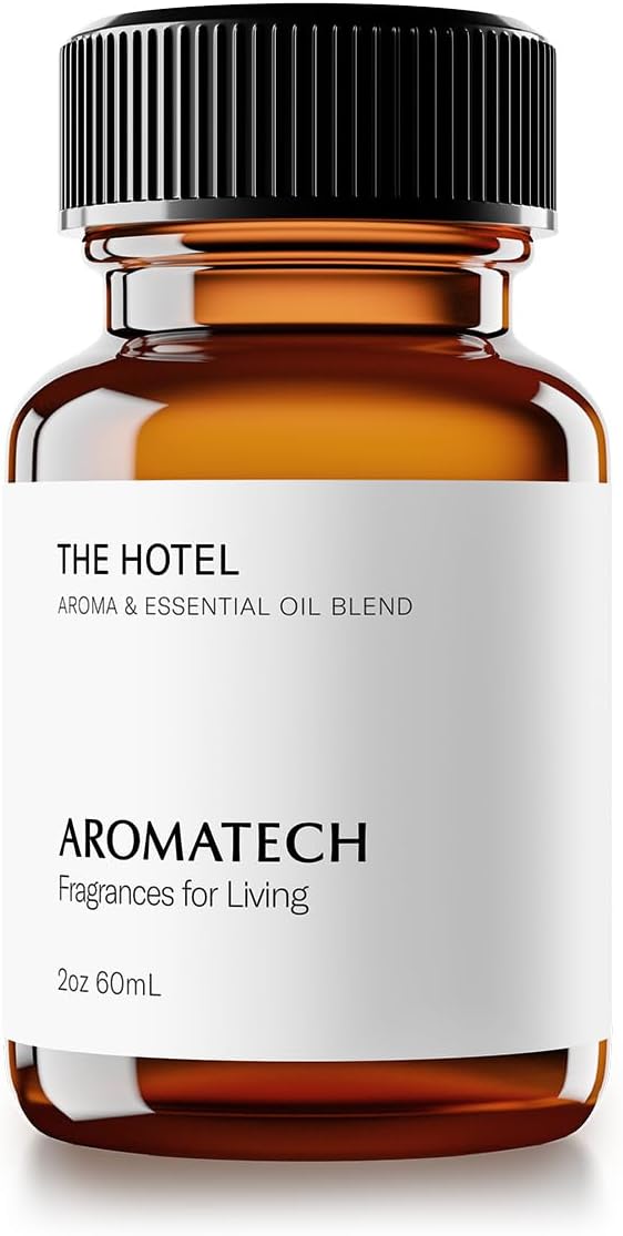 The Hotel Premium Aroma Oil – Elevated & Luxurious Home Fragrance with Notes of Lavender, Citrus & Juicy Peach for Scent Diffusers, Cold-Air and UltraSonic Scent Machines – 60 mL