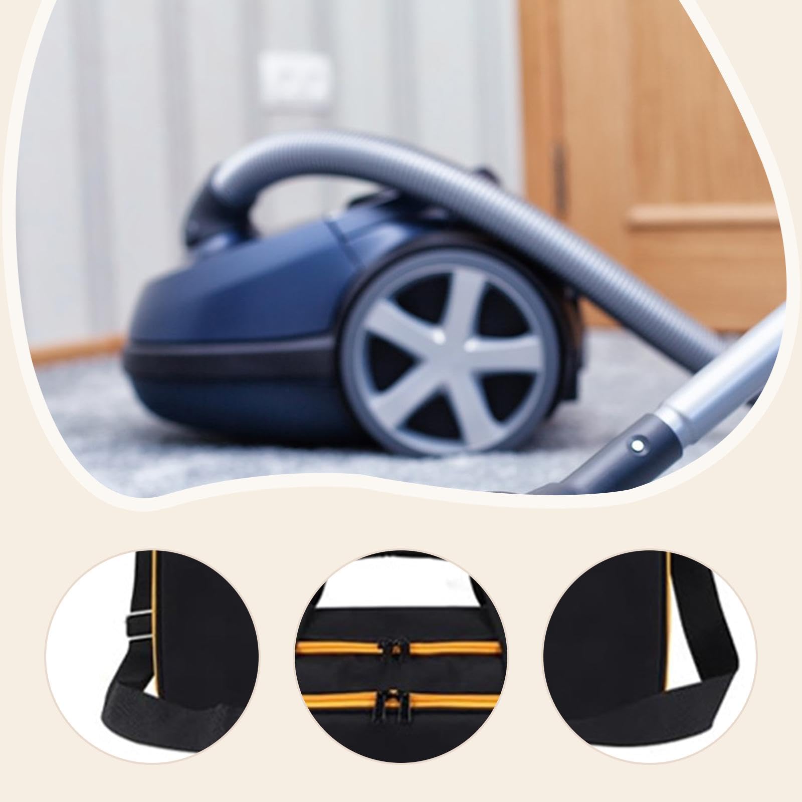Borsa per Il Trasporto della Macchina per la Pulizia a Vapore, Custodia Protettiva, Accessori Multiuso con Tracolla, Resistente ai Graffi, Portatile