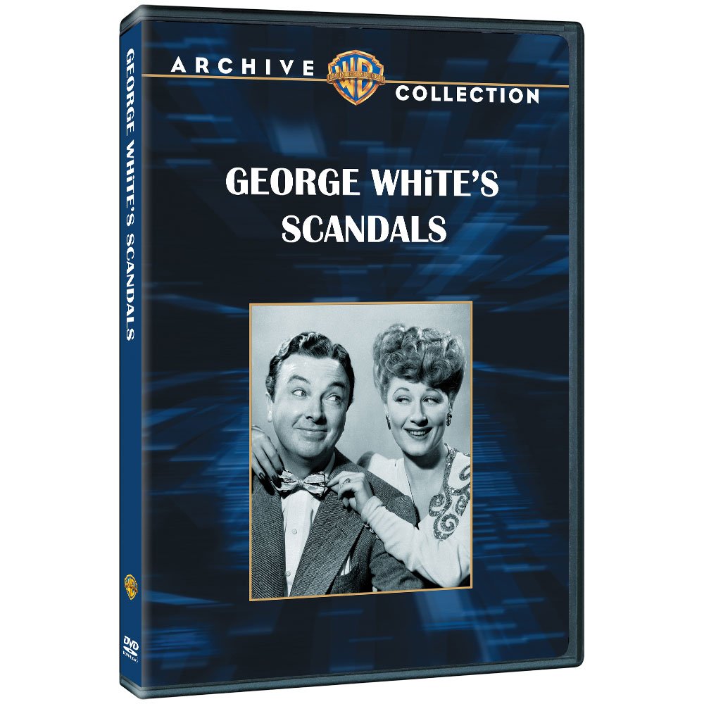 George White's Scandals película musical en formato DVD importado de Reino Unido para salón