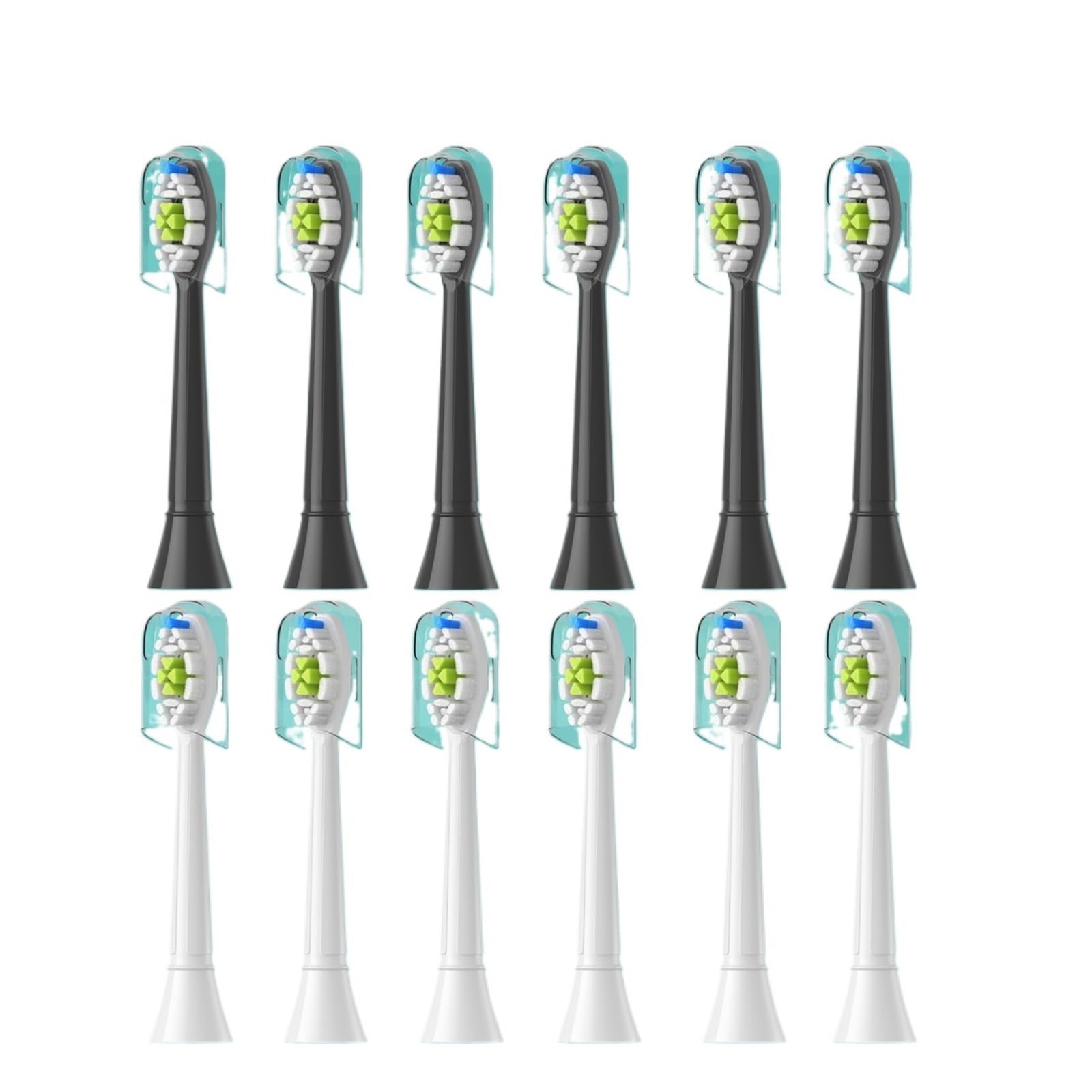 Testine di ricambio for spazzolino, compatibili con Philips, 4100 6500 6100 7500,