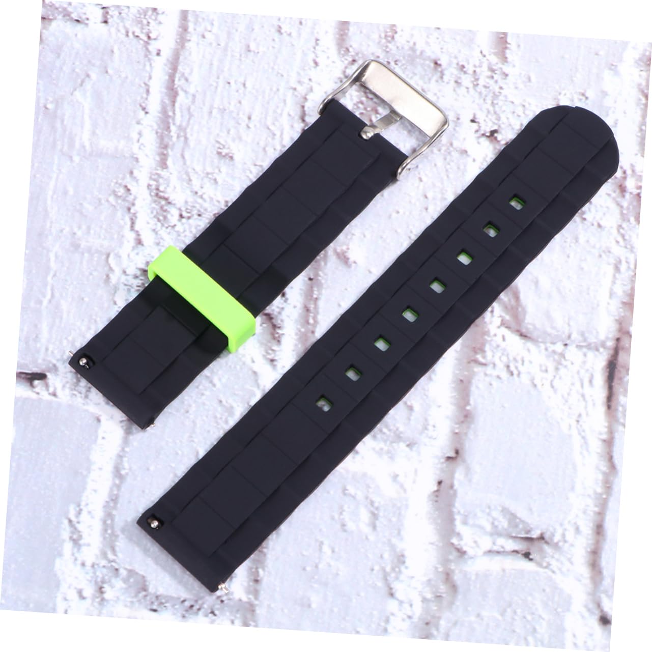 Veemoon Watch Strap Replacement Watch Band Wristband Wrist Band Wave Straps Silicone Watchband Silicone Watch Strap