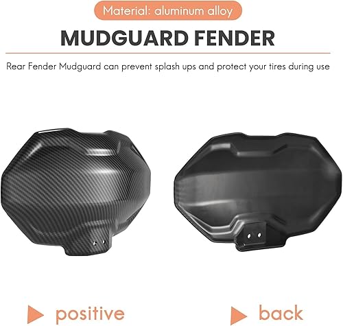 Miniatura 6 de Universal motocicleta rueda trasera guardabarros neumático Splash Guard para TMAX 530 GN125 Z900, B