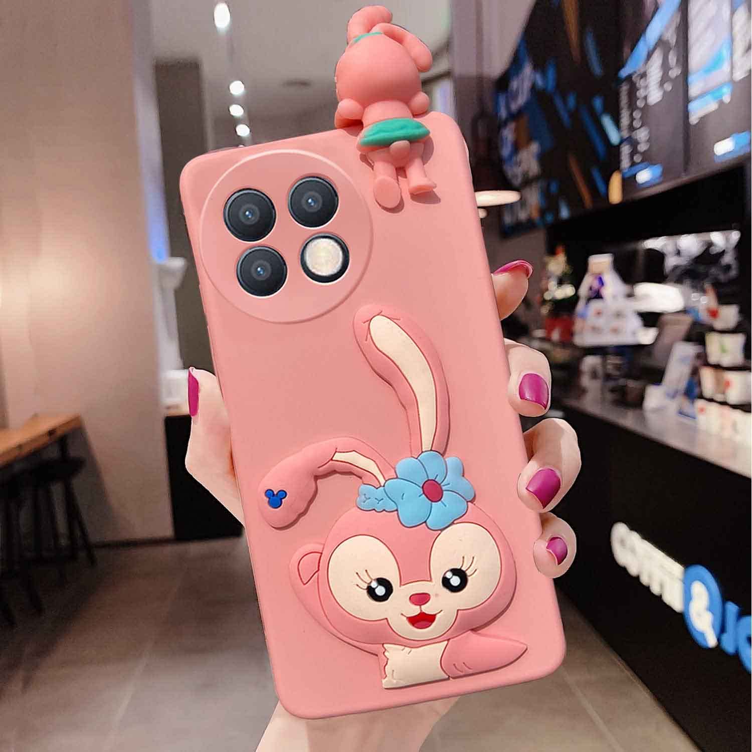 KC Back Cover for Oneplus 11 5G, Cute Greeting Rabbit Peeking Cartoon Soft Silicon Soft Silicone Case (Pink) (B0C6H5MLN5) Amazon Price History, Amazon Price Tracker