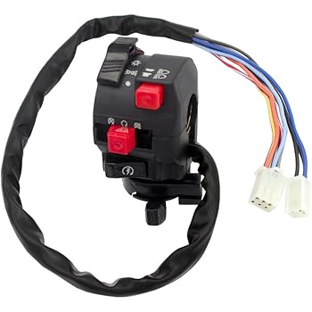 Amazon.com: Royitay 5-Function 9 wire Chinese ATV Mini Quad Left Side