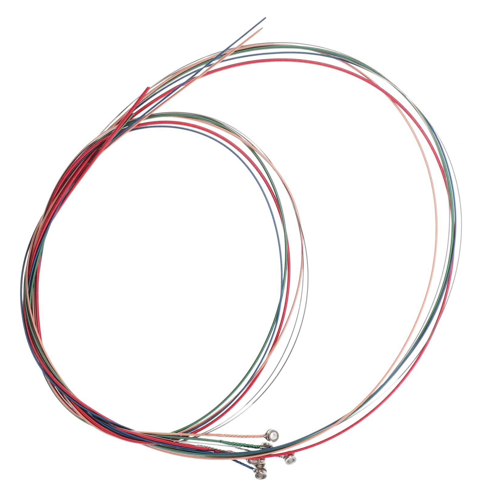 OFFSCH 6pcs Acoustic Guitar Replacement Strings Folk Guitar Strings Durable Versatile present