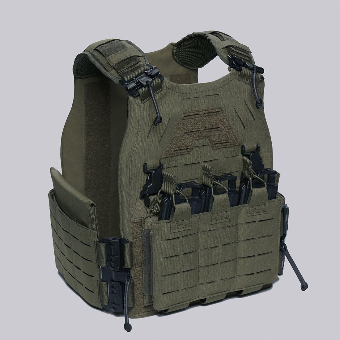KAROON Plattenträger, TACOWL ALFA Taktische Schnellwechselweste mit Molle-Gurtband