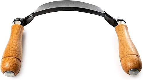 Miniatura 7 de Cuchillo de dibujar de 5 pulgadas, herramienta curvada para trabajar la madera (curvada de 5 pulgadas)