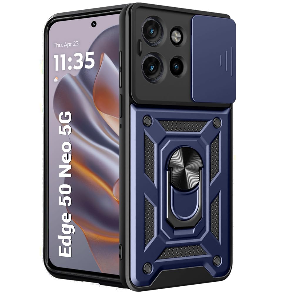TheGiftKart Tough Armor Bumper Back Cover Case for OnePlus Nord CE 6 5G | Kickstand & Ring Holder | 360 Degree Protection Back Case Cover for OnePlus Nord CE6 (PC & TPU, Sliding Camera Cover, Black) — Amazon image 10