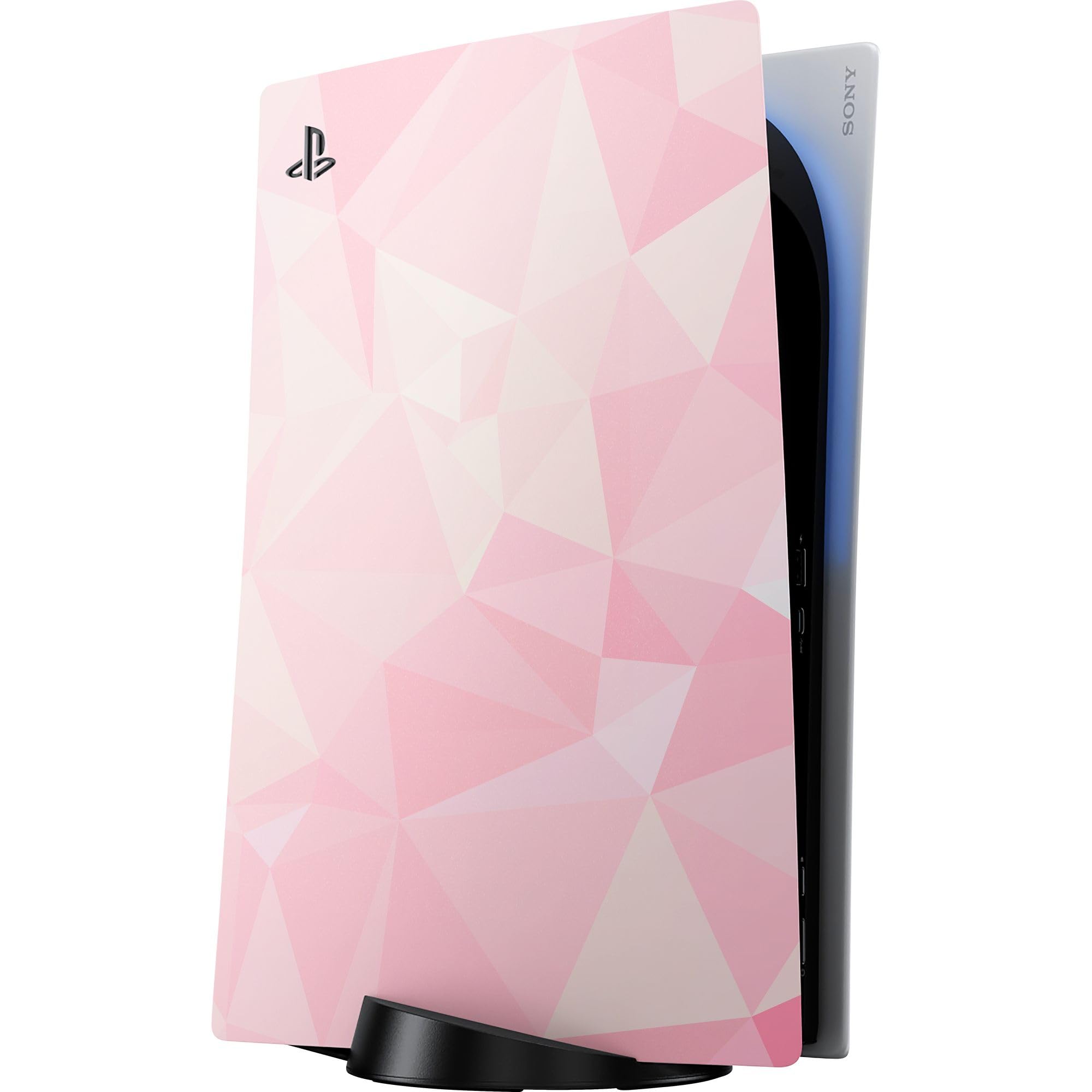 Razer Vinyl Console Skin: PlayStation 5 / PS5 (Disc) - Full Wrap - Premium 3M Cast Vinyl - Scratch Resistant - Unique Designs &amp; Finishes - Easy Application - Geometric Quartz