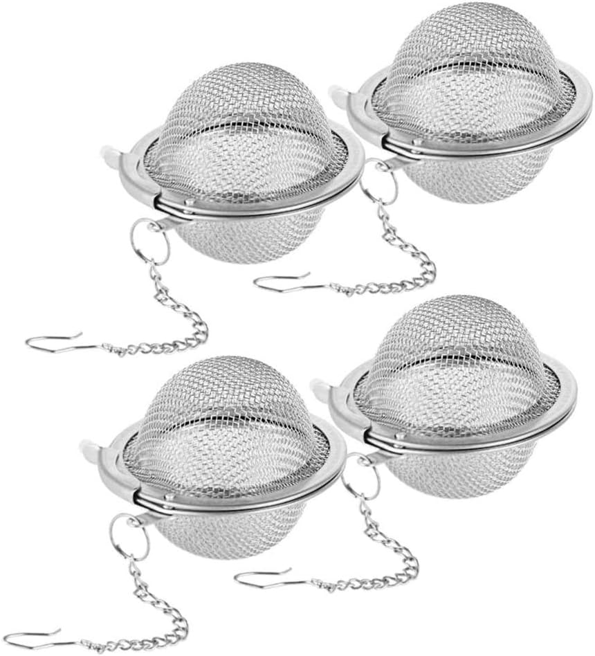 Boulier Chinois Infuseur à Thé En Acier Inoxydable - Passoire à Boule Ronde, Facile à Nettoyer - Idéal Pour Thé En Vrac Seau Emaille