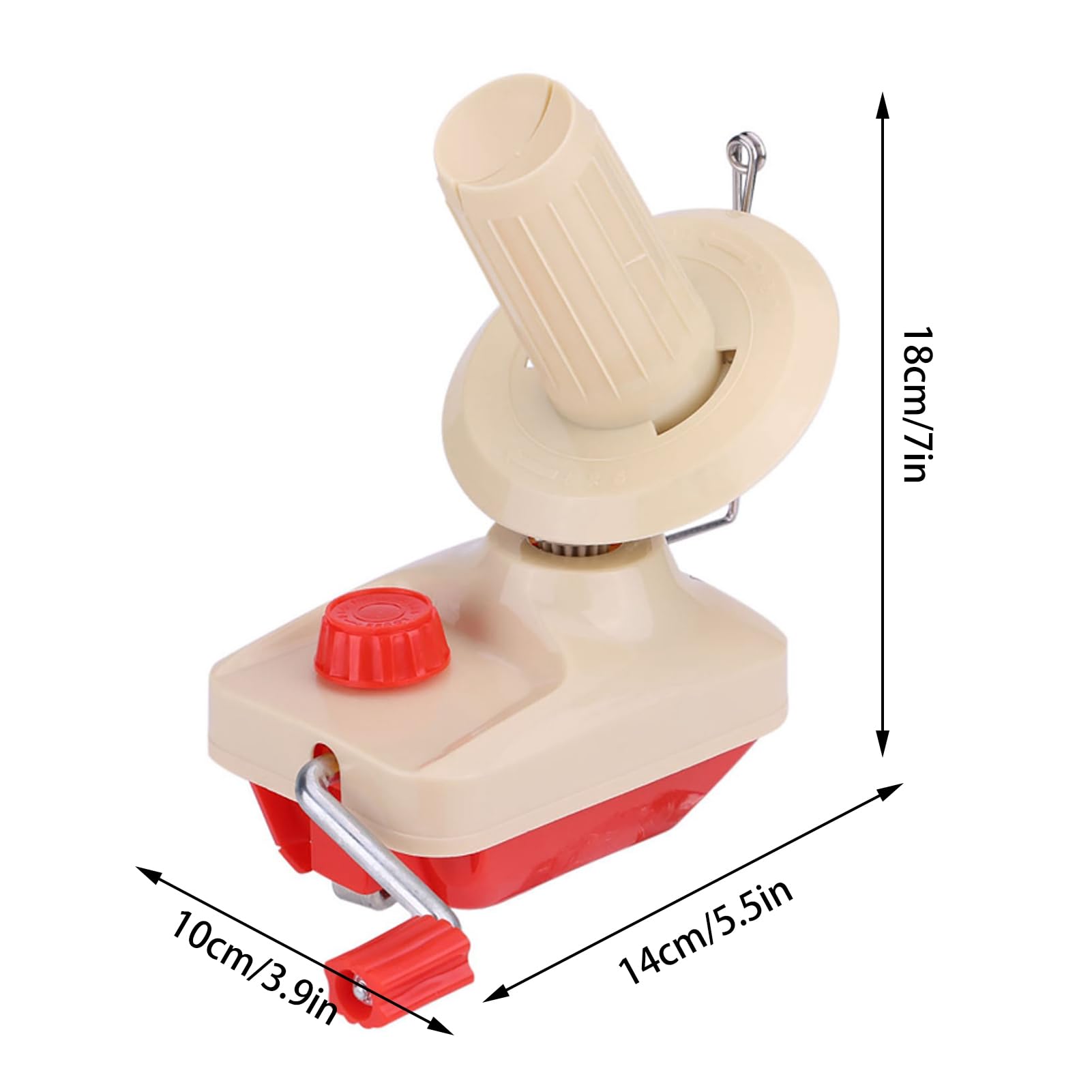 Bobinatoio di Lana a Ordine Manuale, Supporto da Cucito Avvolgitore a Palla di Filo/Filo/Filo/Filo/Filato di Lana Per Maglieria Accessori da Cucito