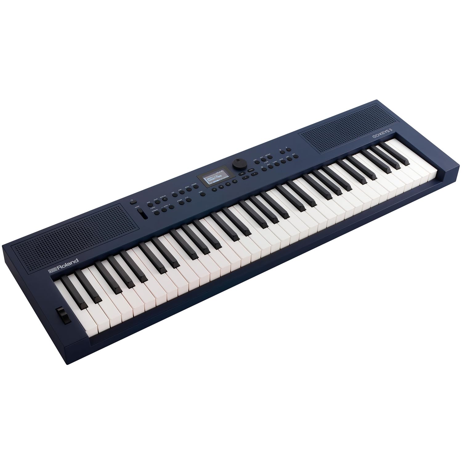 Roland GO:Keys 3 Music Creation Keyboard Midnight Blue 61 Tasten + keepdrum Keyboardständer