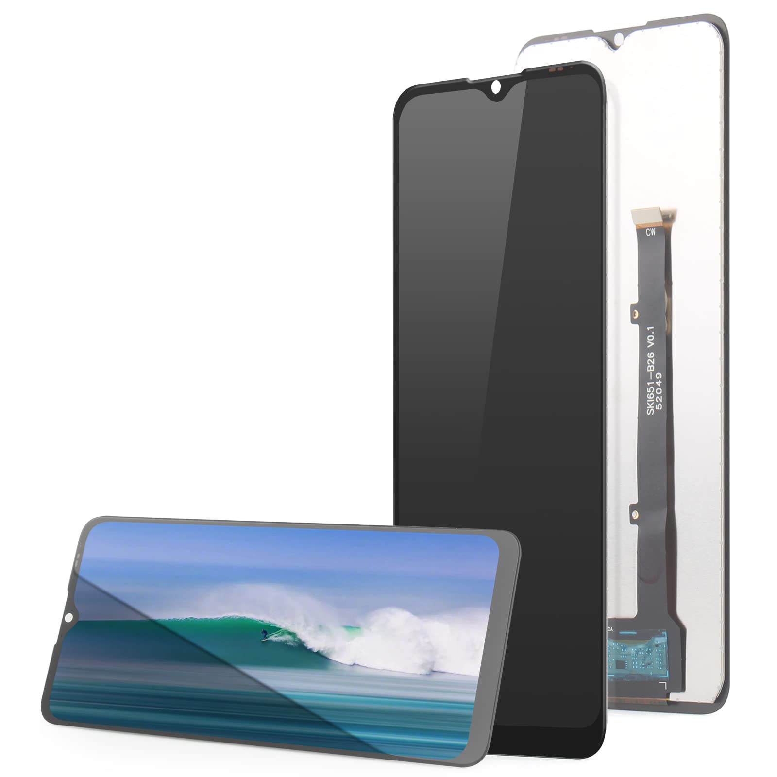 INCELL LCD Screen for Samsung Galaxy A53 5G A536B Replacement Display Digitizer Assembly Glass Replacement Touch Screen with Tools(6.5",Black with Frame)