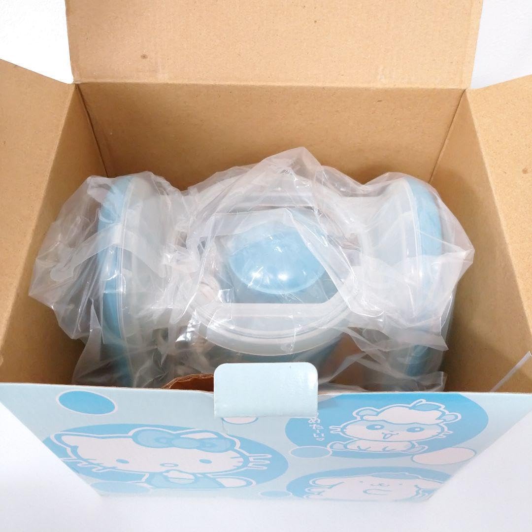 手動式かき氷機 青 レトロスタイル 手動かき氷機 青 レトロデザイン