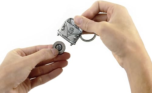 Miniatura 8 de BRISA VW Collection - Llavero Volkswagen Bus T1Beetle con moneda en lata de regalo