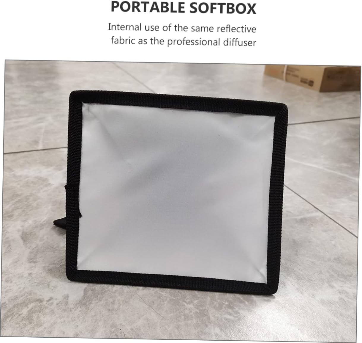 DOITOOL Photography Softbox Folding Flash Diffuser Flash Diffuser Soft Light Reflector Design