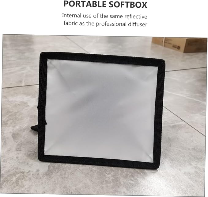 Difusor Softbox para Flash Luz Suave 15x17 cm miniatura 6