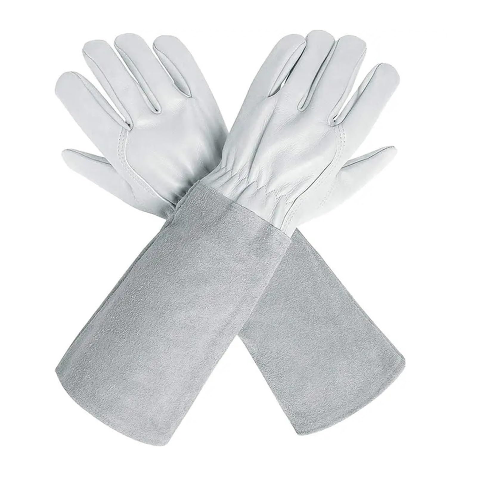 1 paire de gants jardinage en cuir pour Homme et Femme