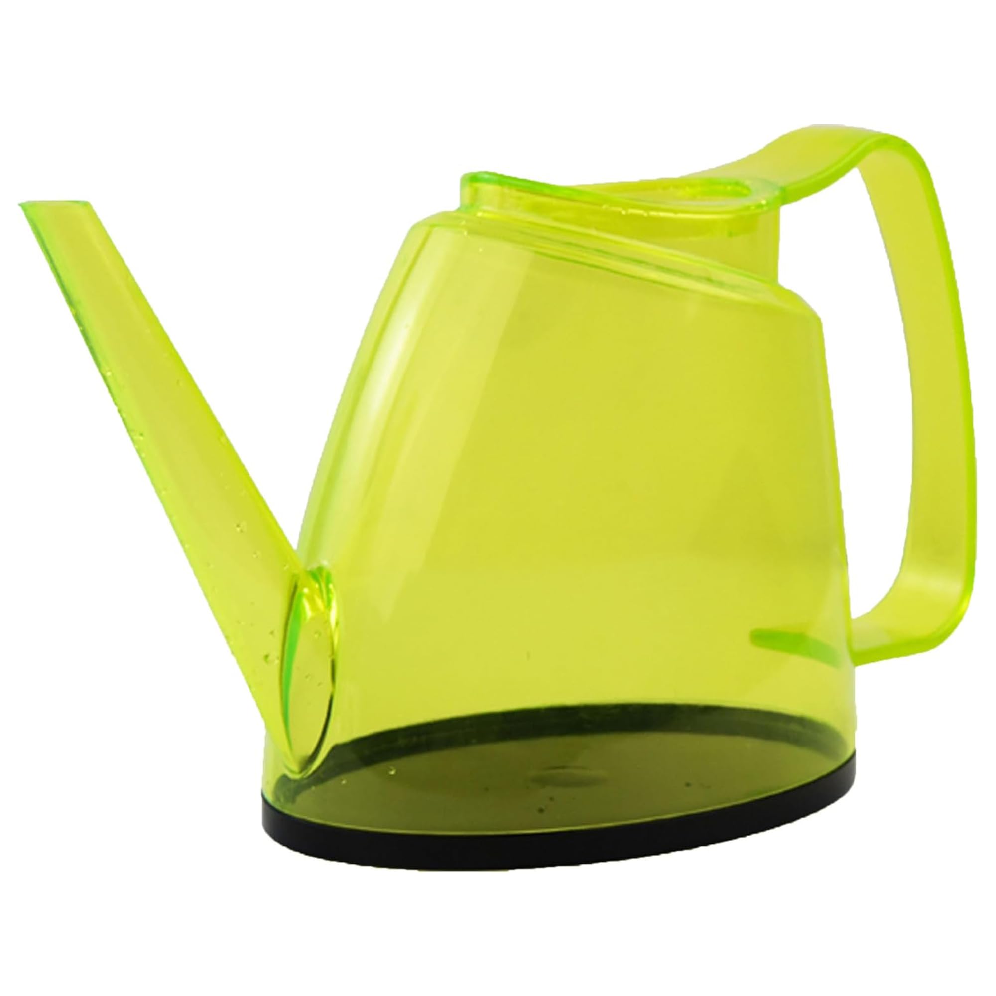 Cyrus Yellow 1.5L Plastic Watering Can With Long Spout & Wide Oval Mouth, Comfort Grip, Indoor Outdoor Plant Watering Pot For Garden Flowers & Houseplants