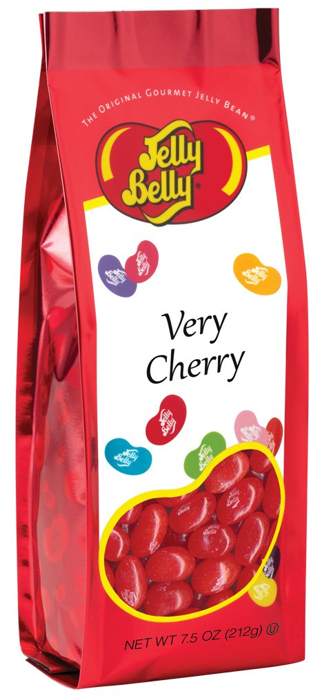 Very Cherry Jelly Beans - 7.5 oz Gift Bag - Genuine, Official, Straight from the Source